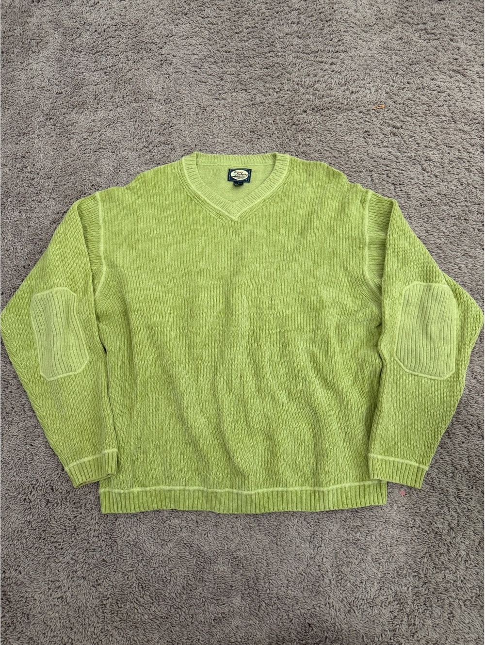 Vintage Y2k Tommy Bahama Ribbed Knit V-Neck Sweate